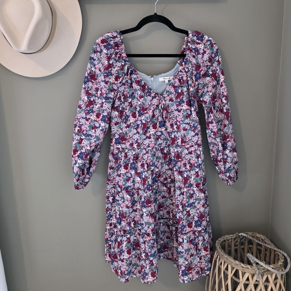 Madewell New Without Tags Amalia Floral Dress Size 6 - Picture 2 of 11
